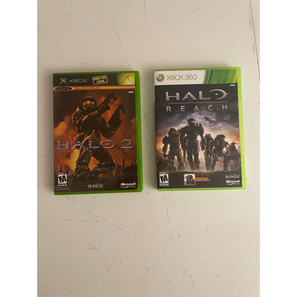 Halo Bundle, Halo 2 Halo Reach Xbox Video Game